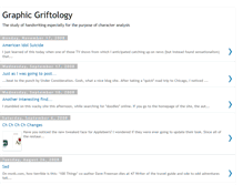 Tablet Screenshot of graphicgriftology.blogspot.com
