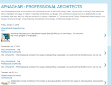 Tablet Screenshot of indianarchitecturaldesign.blogspot.com