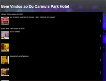 Tablet Screenshot of ducarmusparkhotel.blogspot.com