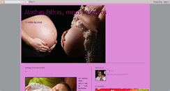 Desktop Screenshot of minhafilhameutesouro.blogspot.com