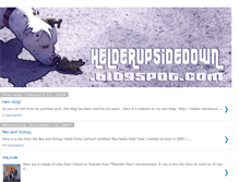 Tablet Screenshot of helderupsidedown.blogspot.com