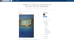 Desktop Screenshot of comounangelsentado.blogspot.com