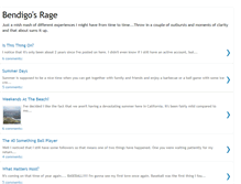 Tablet Screenshot of bendigosrage.blogspot.com