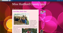 Desktop Screenshot of misshartfordcounty2011.blogspot.com