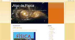 Desktop Screenshot of algodefisicaymatematica.blogspot.com