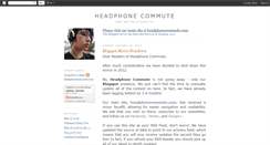 Desktop Screenshot of headphonecommute.blogspot.com