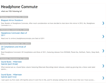 Tablet Screenshot of headphonecommute.blogspot.com
