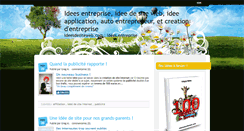 Desktop Screenshot of ideesdesiteweb.blogspot.com