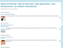 Tablet Screenshot of ideesdesiteweb.blogspot.com