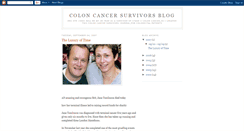 Desktop Screenshot of coloncancersurvivors.blogspot.com