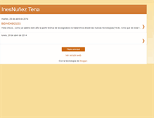 Tablet Screenshot of inesnuneztena.blogspot.com