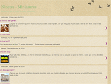 Tablet Screenshot of ninetes-miniatures.blogspot.com