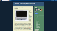 Desktop Screenshot of grandesinventoscristiann-felipe.blogspot.com