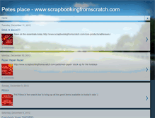 Tablet Screenshot of pj-petesplace.blogspot.com