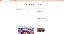 Desktop Screenshot of car--styling.blogspot.com