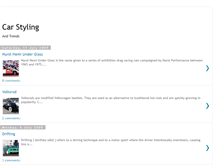 Tablet Screenshot of car--styling.blogspot.com