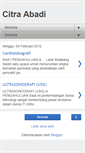 Mobile Screenshot of citraabadi2010.blogspot.com
