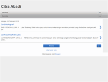 Tablet Screenshot of citraabadi2010.blogspot.com