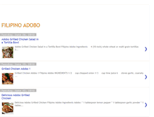 Tablet Screenshot of filipino-adobo.blogspot.com