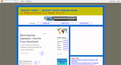 Desktop Screenshot of boostjobs.blogspot.com
