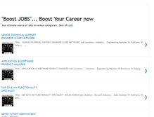 Tablet Screenshot of boostjobs.blogspot.com