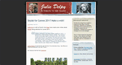 Desktop Screenshot of juliedelpy-news.blogspot.com