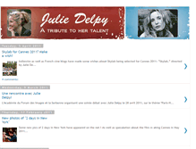 Tablet Screenshot of juliedelpy-news.blogspot.com