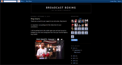 Desktop Screenshot of broadcastboxing.blogspot.com