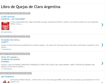 Tablet Screenshot of librodequejasclaro.blogspot.com