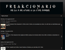 Tablet Screenshot of freakcionario.blogspot.com