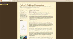 Desktop Screenshot of andrea-childrenofcompassion.blogspot.com