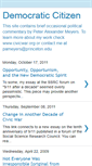 Mobile Screenshot of democraticcitizen.blogspot.com