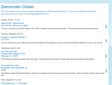 Tablet Screenshot of democraticcitizen.blogspot.com