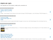 Tablet Screenshot of moreoncars.blogspot.com