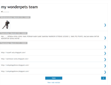 Tablet Screenshot of mywonderpetsteam.blogspot.com