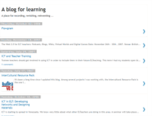 Tablet Screenshot of blog-for-learning.blogspot.com
