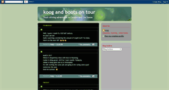 Desktop Screenshot of koogarboots.blogspot.com