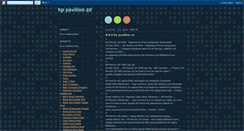 Desktop Screenshot of hppavilionzd.blogspot.com