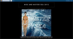 Desktop Screenshot of misterseaworld.blogspot.com