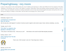 Tablet Screenshot of preparinghisway.blogspot.com