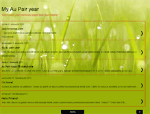 Tablet Screenshot of my-aupairyear.blogspot.com