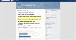 Desktop Screenshot of congoelections.blogspot.com