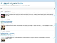 Tablet Screenshot of elblogdemiguelcalvillo.blogspot.com