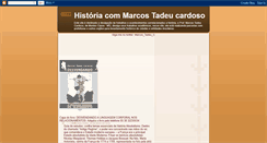 Desktop Screenshot of historiacommarcostadeu.blogspot.com