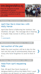 Mobile Screenshot of designers4africablog.blogspot.com