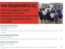 Tablet Screenshot of designers4africablog.blogspot.com