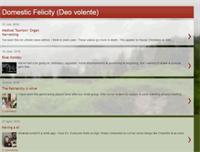 Tablet Screenshot of domesticfelicitations.blogspot.com