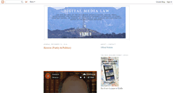 Desktop Screenshot of digitalmedialaw.blogspot.com