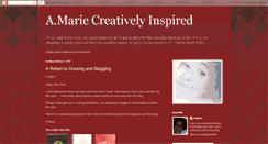 Desktop Screenshot of amarieinspired.blogspot.com