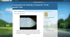 Desktop Screenshot of coop10deagosto.blogspot.com